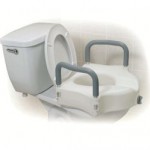 Raised Toilet Seat with arms Ref #15-50
